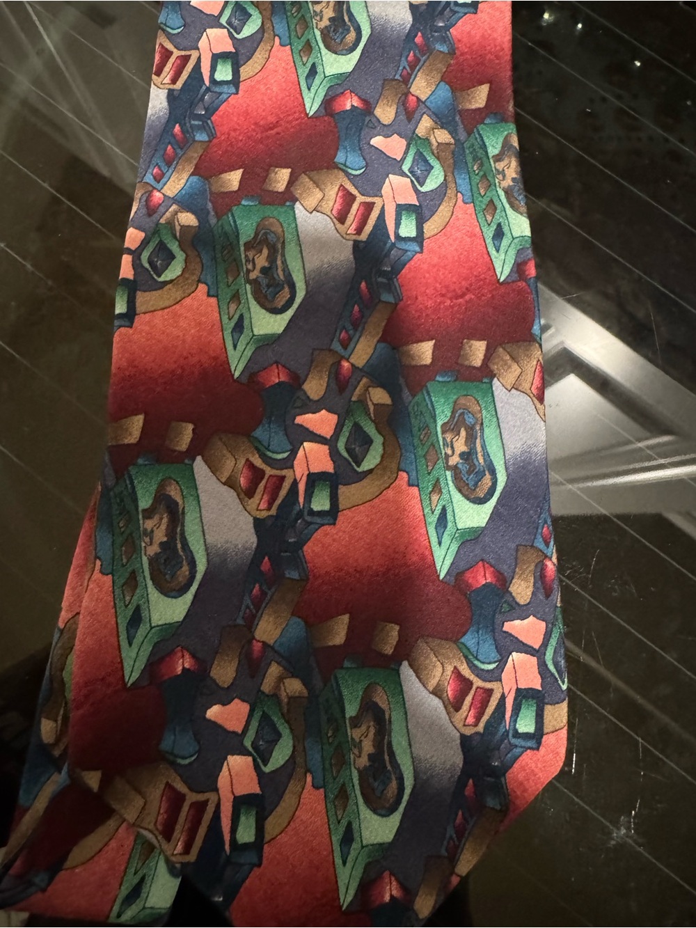 J Garcia tie Lizard Board collection 100 percent imported silk